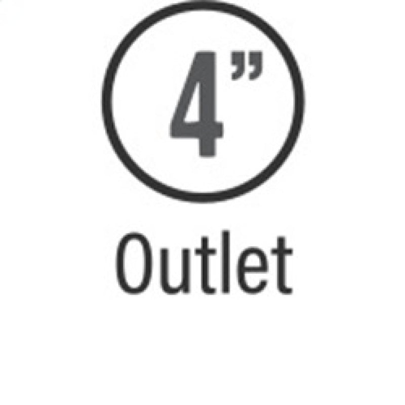 MagnaFlow Muffler Mag SS 6X6 14 4.00/4.0 Magnaflow Muffler