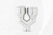MBRP Universal T304 SS Dual Tip 4in OD/2.5in Inlet MBRP Tips