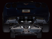 AWE Tuning C6 Chevrolet Corvette Z06/ZR1 Track Edition Axle-Back Exhaust w/ Diamond Black Tips AWE Tuning Axle Back