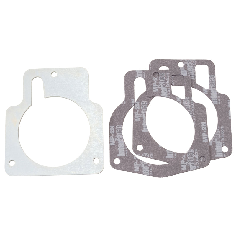 Edelbrock Adaptor Plate LS1 Tb to 90mm Opening Edelbrock Throttle Bodies