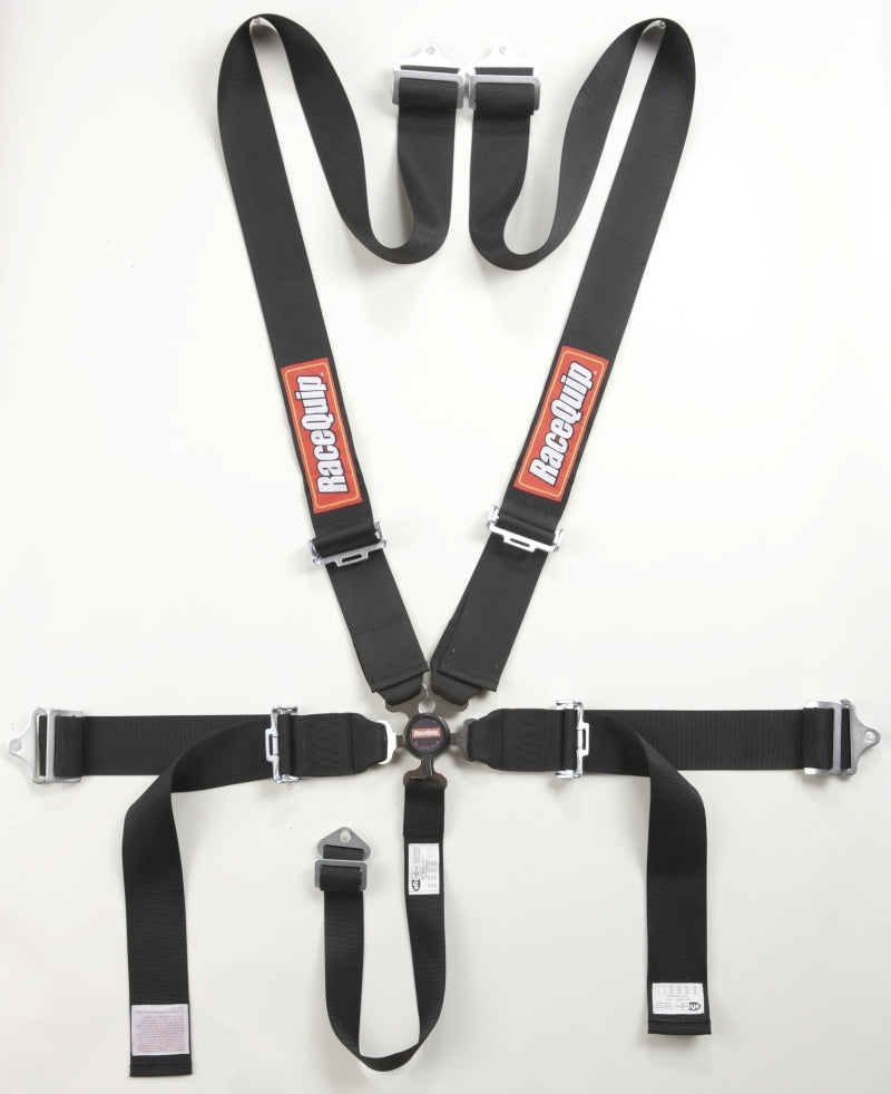 RaceQuip Black SFI CAMLOCK 5pt PD Lap Seat Belt Racequip Seat Belts & Harnesses