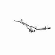 MagnaFlow 13 Chevy Camaro V8 6.2L S/C Quad Split Rear Exit Cat Back Perf Exhaust Magnaflow Catback