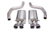 Corsa 2006-2013 Chevrolet Corvette C6 Z06 7.0L V8 Polished Sport Axle-Back Exhaust CORSA Performance Axle Back