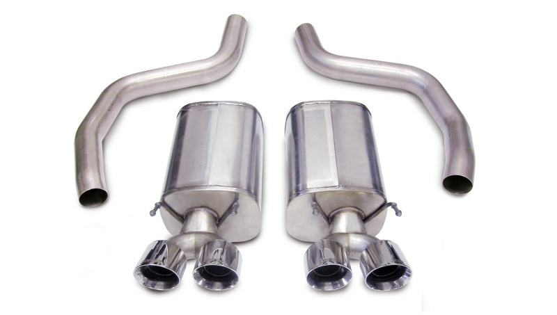 Corsa 2006-2013 Chevrolet Corvette C6 Z06 7.0L V8 Polished Sport Axle-Back Exhaust CORSA Performance Axle Back
