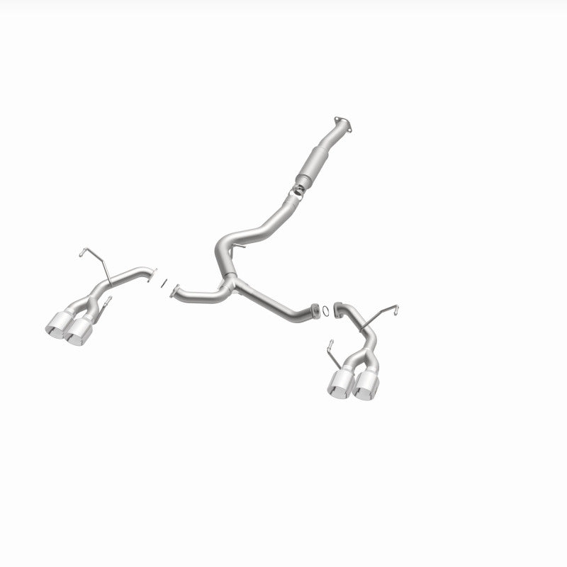 MagnaFlow SYS Cat-Back 15-17 Subaru WRX Sti 2.5L Polished 3in Tips