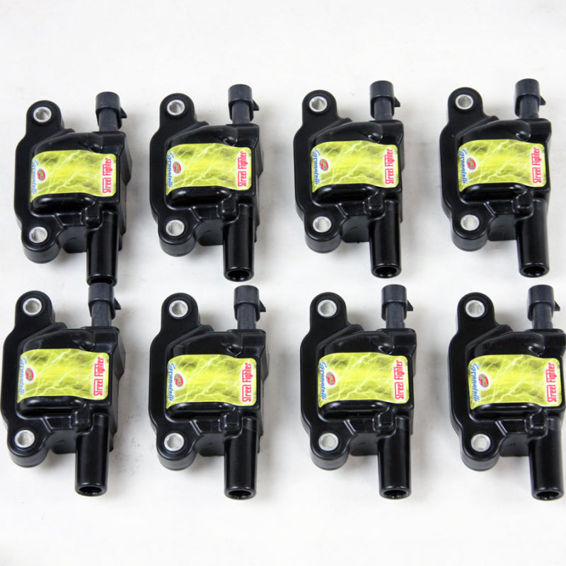 Granatelli 05-13 GM LS1/LS2/LS3/LS4/LS5/LS6/LS7/LS9 Street Fighter Coil Packs - Black (Set of 8) Granatelli Motor Sports Ignition Coils - Upgrade