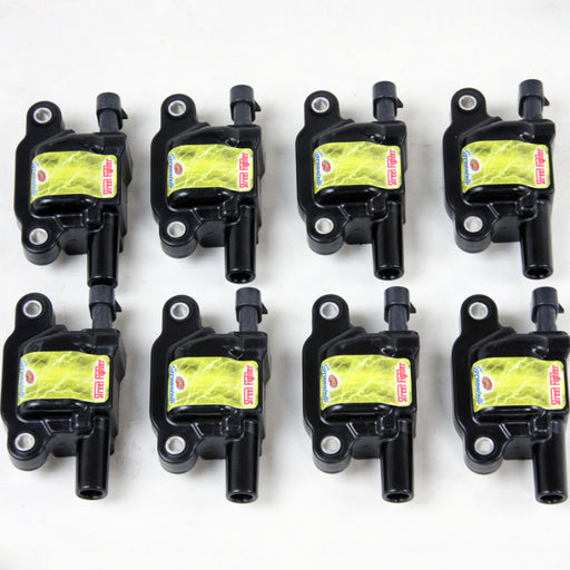 Granatelli 05-13 GM LS1/LS2/LS3/LS4/LS5/LS6/LS7/LS9 Street Fighter Coil Packs - Black (Set of 8) Granatelli Motor Sports Ignition Coils - Upgrade