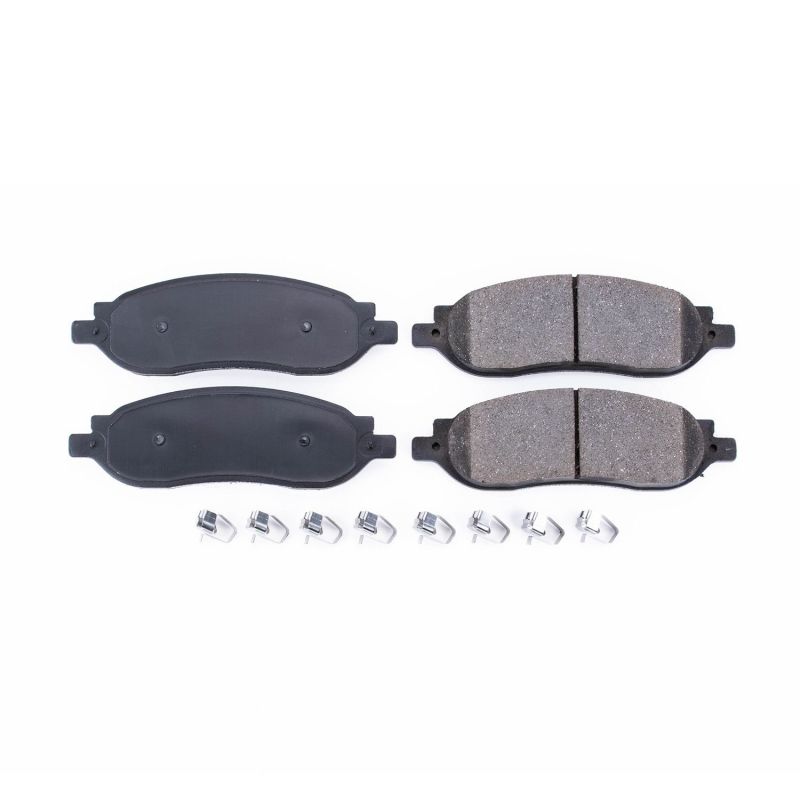 Power Stop 05-07 Ford F-250 Super Duty Rear Z17 Evolution Ceramic Brake Pads w/Hardware PowerStop Brake Pads - OE