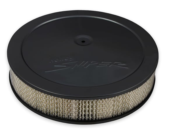 Sniper EFI Air Cleaner Assembly - 14" x 4" - Black 120-541 HOLLEY Autoparts