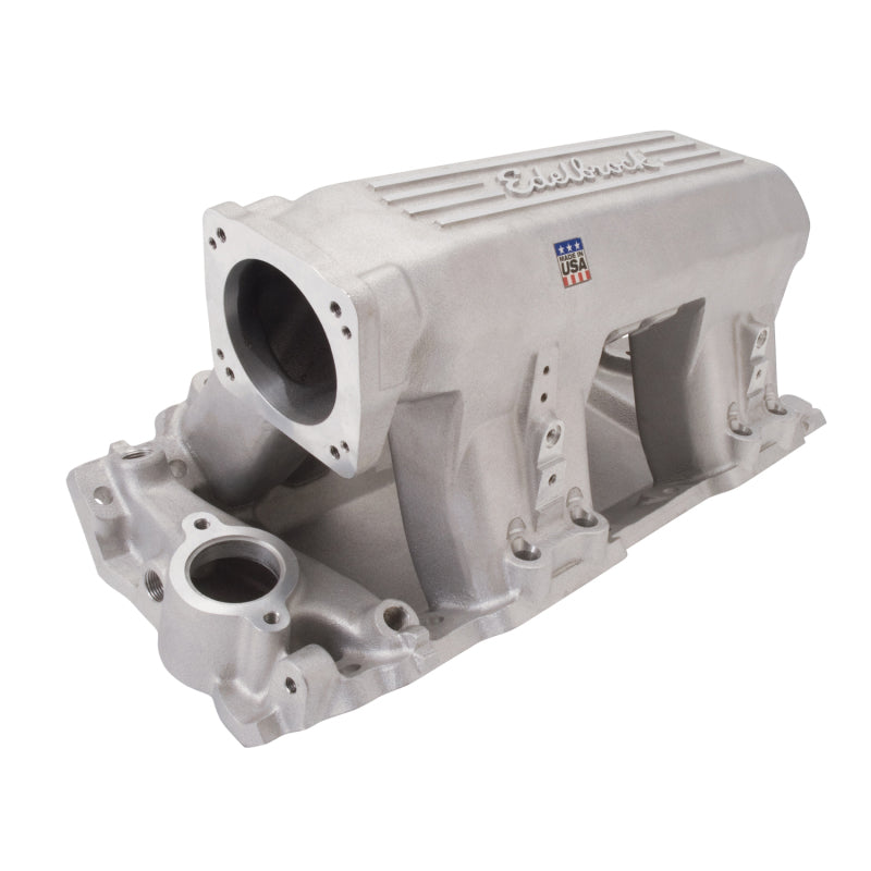 Edelbrock Manifold EFI Pro-Flo XT BB Chevy Rect Port Heads As Cast Edelbrock Intake Manifolds