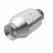 MagnaFlow Premium High Flow Metallic Converter 4in OD - 2.5in In / 2.5in Out Magnaflow Catalytic Converter Universal