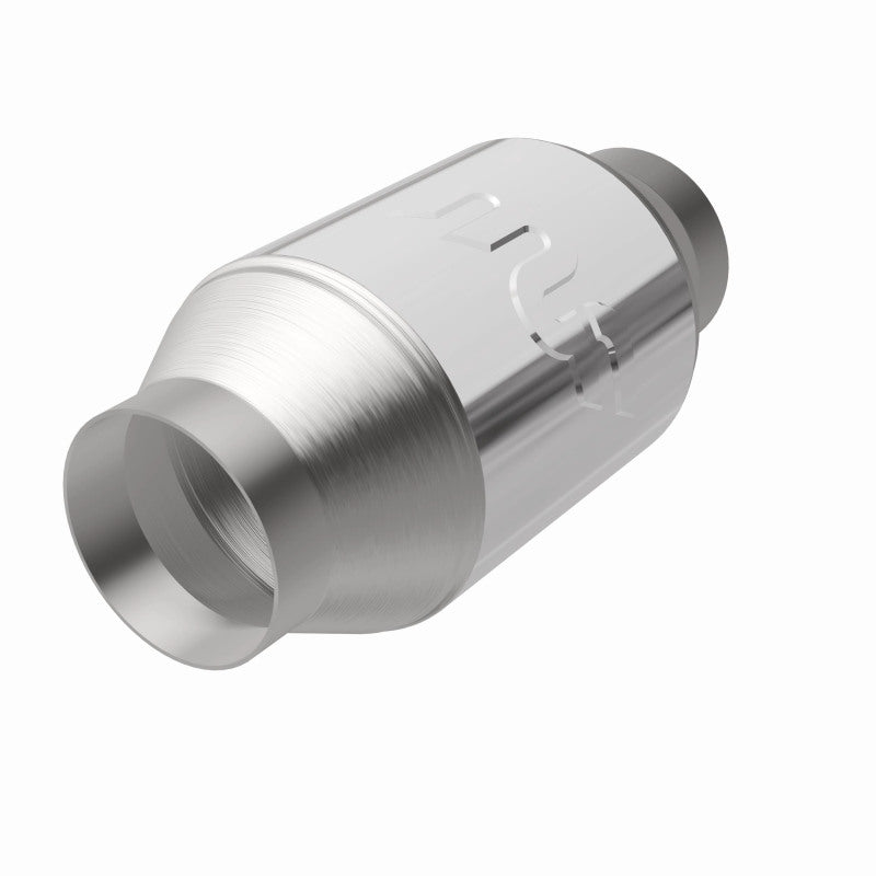 MagnaFlow Premium High Flow Metallic Converter 4in OD - 2.5in In / 2.5in Out Magnaflow Catalytic Converter Universal
