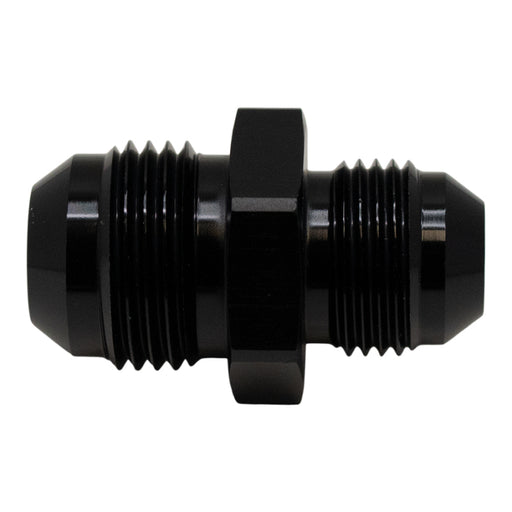 DeatschWerks 10AN Male Flare to 8AN Male Flare Reducer Straight - Anodized Matte Black DeatschWerks Fittings