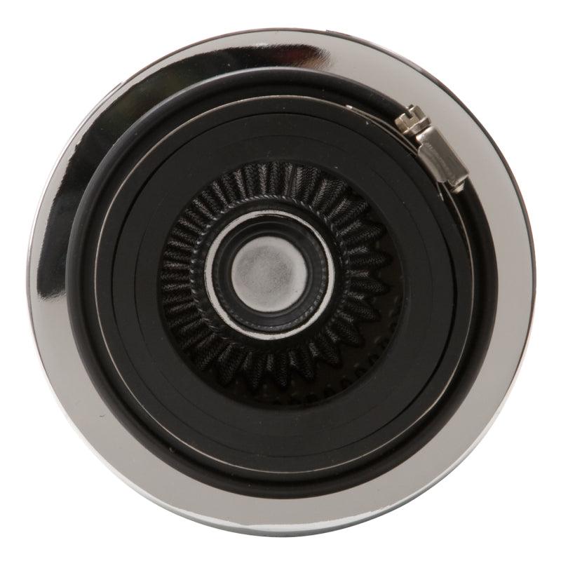 Edelbrock Pro-Flo Universal White Medium Conical Air Filter with 3/3.5/4in Inlet Edelbrock Air Filters - Universal Fit