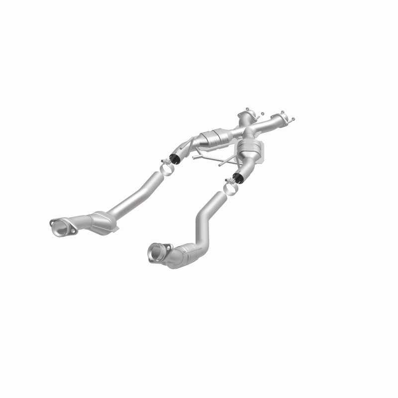MagnaFlow Conv DF Mustang X-Pipe 86-93 50-Sta Magnaflow Catalytic Converter Direct Fit