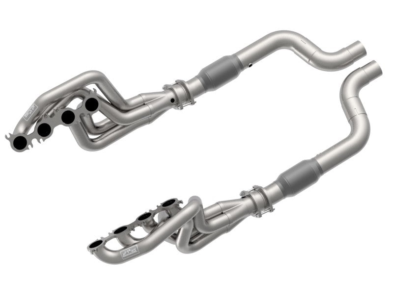 Kooks 2020 Mustang GT500 5.2L 2in x 3in SS Headers w/GREEN Catted Connection Pipe Kooks Headers Headers & Manifolds