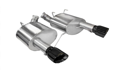 Corsa 2011-2014 Ford Mustang GT/Boss 302 5.0L V8 Black Xtreme Axle-Back Exhaust CORSA Performance Axle Back