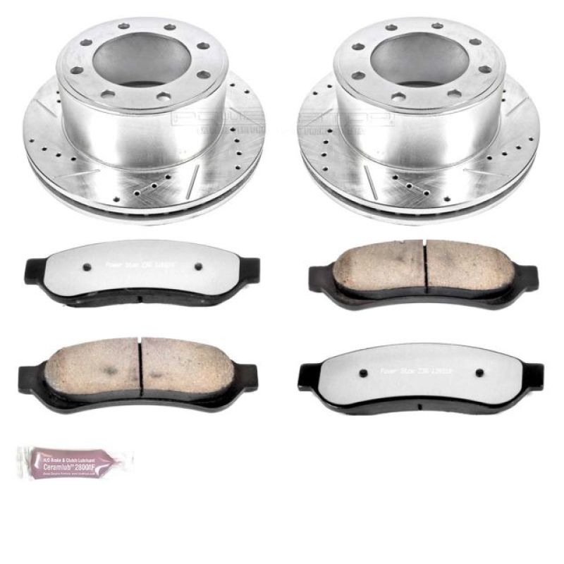 Power Stop 07-10 Ford F-250 Super Duty Rear Z36 Truck & Tow Brake Kit PowerStop Brake Kits - Performance D&S