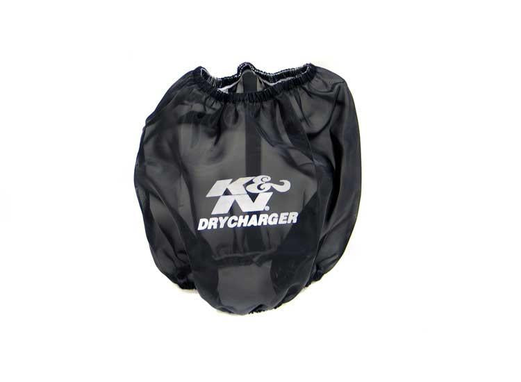 K&N Black Drycharger Round Tapered Air Filter Wrap K&N Engineering Pre-Filters