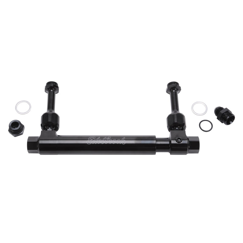 Black Adjustable Fuel Log for Edelbrock VRS-4150, Holley & Demon Carburetors EDELBROCK Autoparts