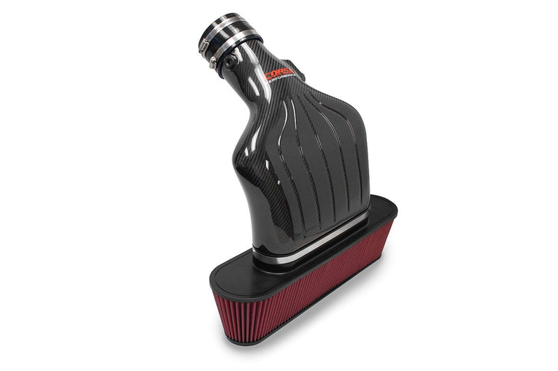 Black / Carbon Fiber Air Intake | 2008-13 Corvette C6 LS3, 2006-13 Z06 LS7 (44108-1) Corsa Autoparts