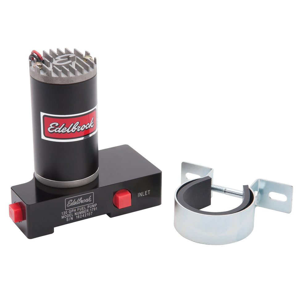 Black Electric Fuel Pump - 120 GPH