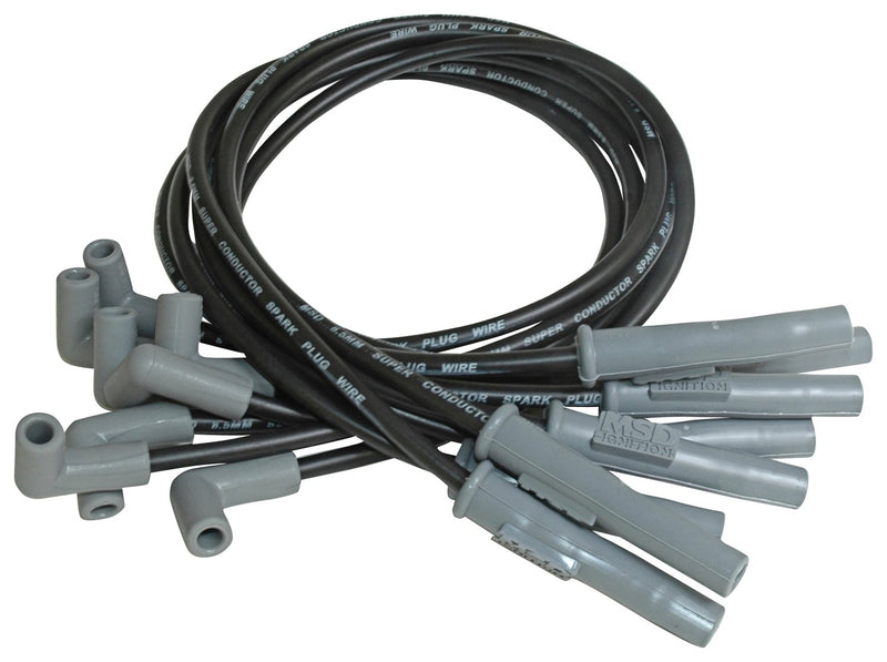 Black Super Conductor Ford 302, 351W, HEI MSD Autoparts