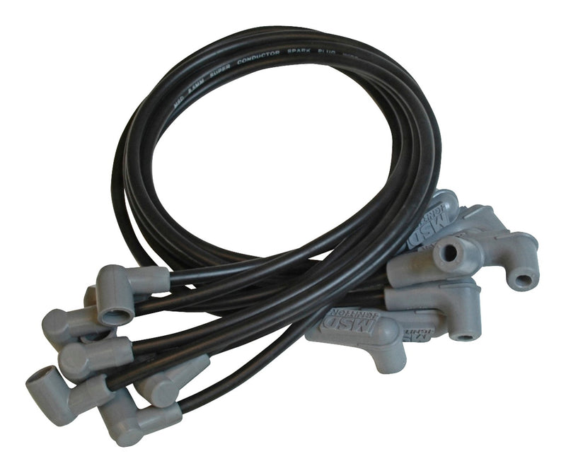Black Super Conductor Small Block Chevy, Socket Cap MSD Autoparts