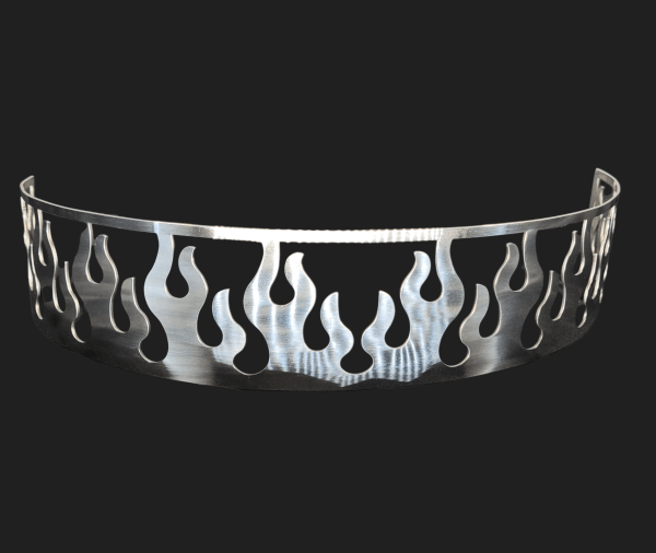 Blingz Beauty Bandz, 14" Diameter, 3" Tall Air Cleaner Grill - Flames GMS