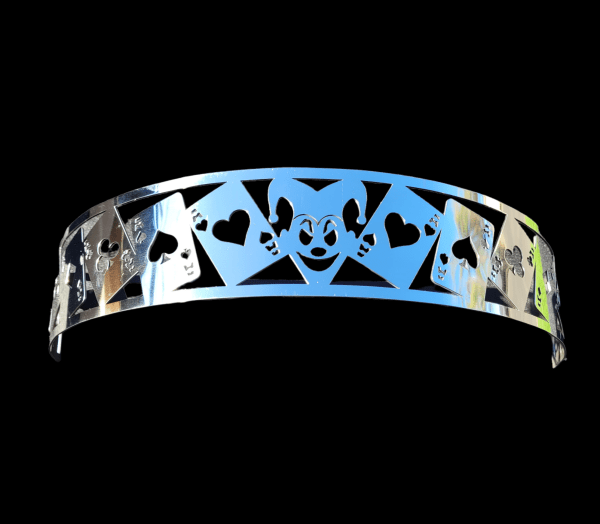 Blingz Beauty Bandz, 14" Diameter, 3" Tall Air Cleaner Grill - Jokers Wild GMS