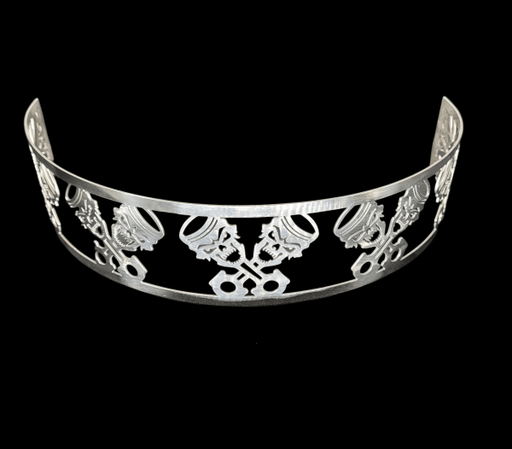 Blingz Beauty Bandz, 14" Diameter, 3" Tall Air Cleaner Grill - Skullz and Rods GMS