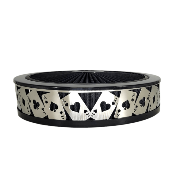 Blingz Beauty Bandz Black Air Filter Assembly , Aces Wild GMS