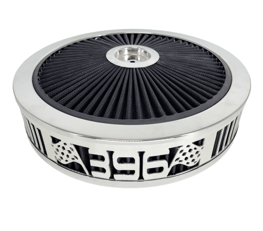 Blingz Beauty Bandz Black and Chrome Air Filter Assembly , 396 GMS