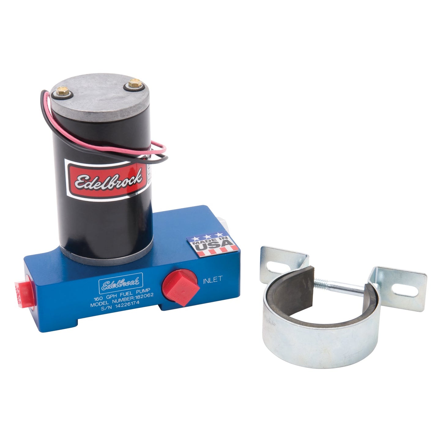 Blue Electric Fuel Pump - 160 GPH EDELBROCK Autoparts