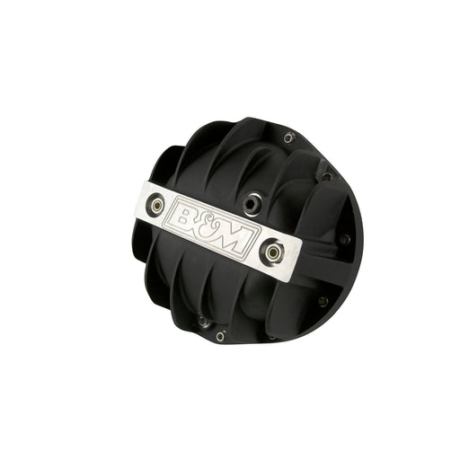 B&M Hi-Tek Aluminum Differential Cover for GM 8.875-inch 12-bolt Truck - Black B&M Autoparts