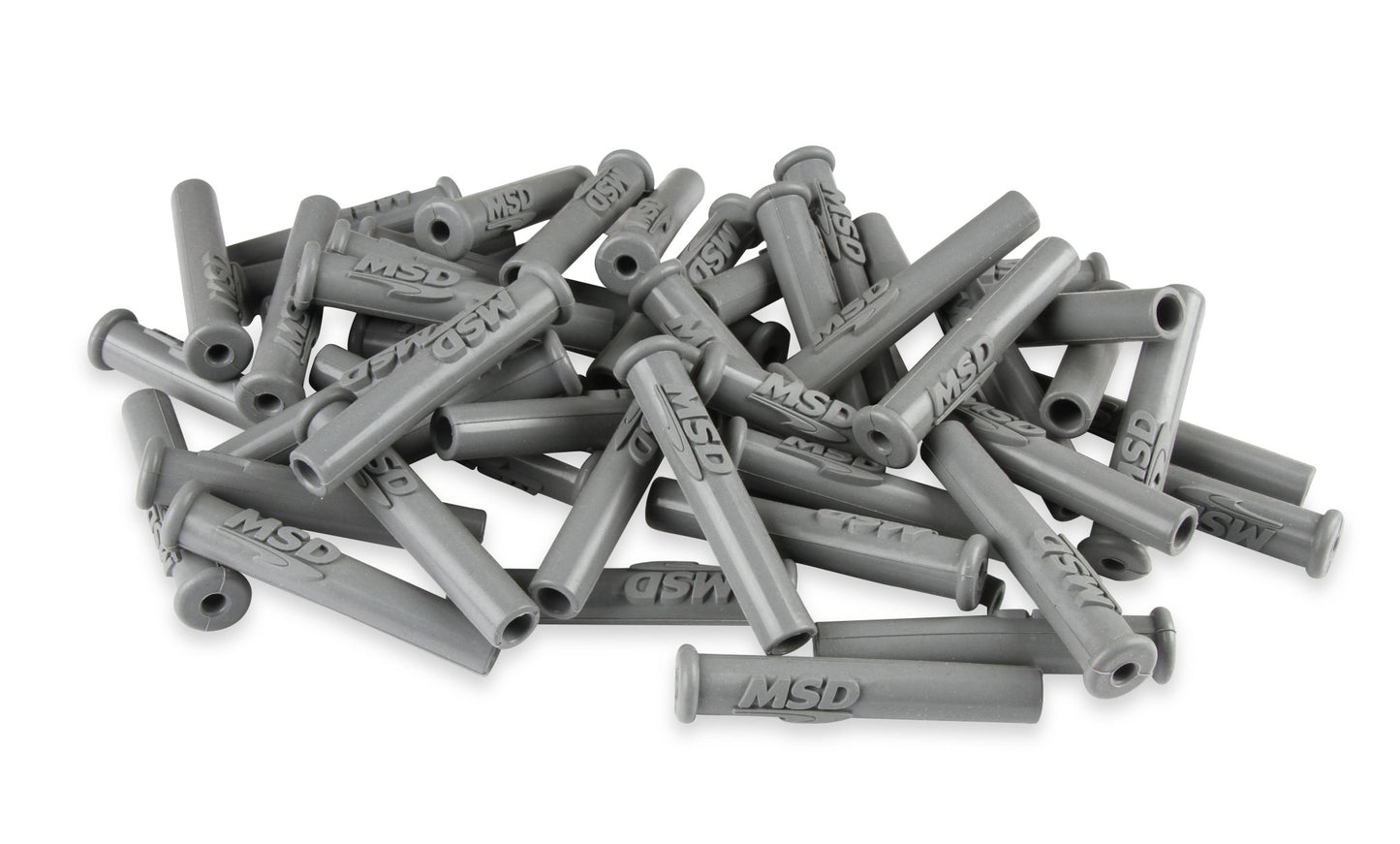 Boots, Straight, Logo Gray Silicone, 50EA MSD Autoparts