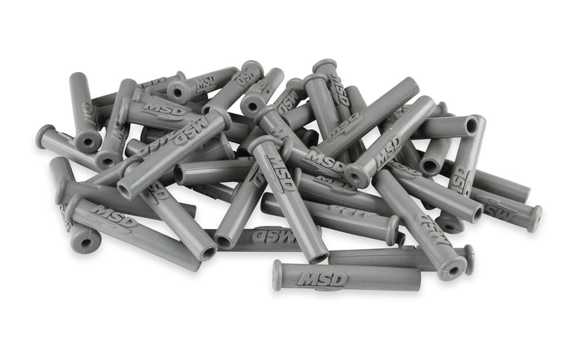 Boots, Straight, Logo Gray Silicone, 50EA MSD Autoparts