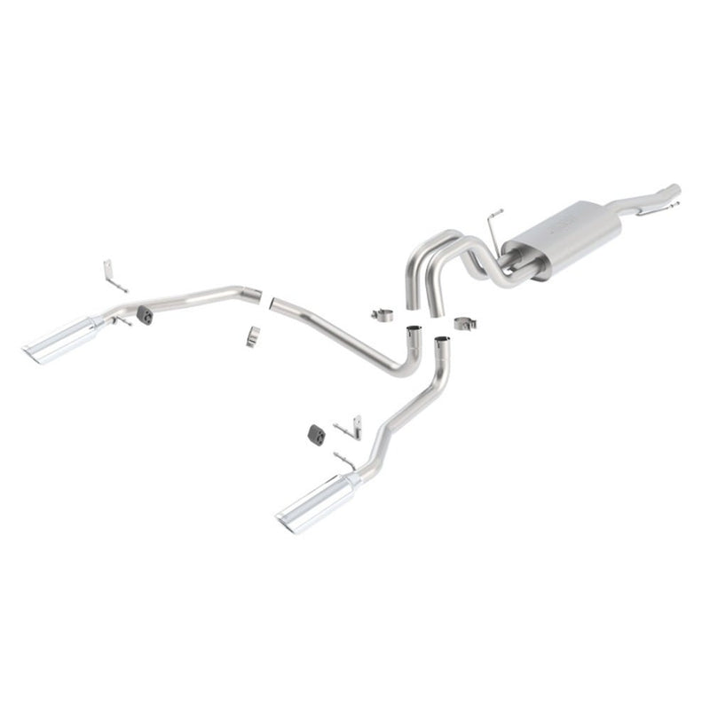 Borla 05-08 Ford F-150 66in/78in Bed 4dr SS Catback Exhaust 140137 CAT-BACK