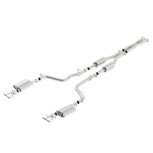 Borla 09-14 Dodge Challenger R/T 5.7L RWD 2Dr. 2.5in. ATAK CB Exhaust - Dual Split Rear Exit 140708 - DSP PERFORMANCE MOTORSPORTS