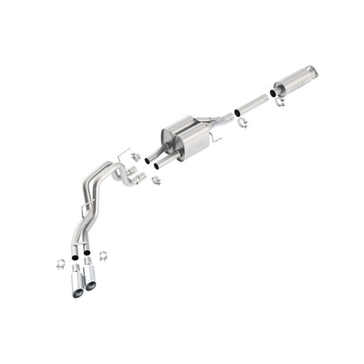 Borla 10-12 Ford F-150 Raptor 6.2L V8 2/4WD AT Touring SS Catback Exhaust 140404 CAT-BACK