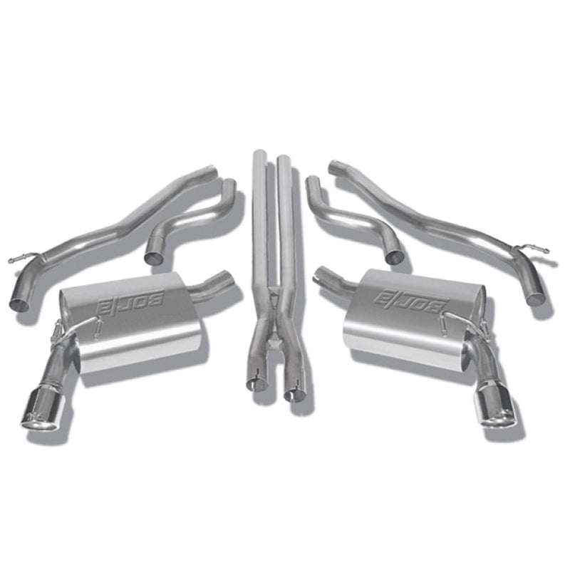 Borla 10-13 Camaro 3.6L V6 (except 2013 RS) Touring Catback Exhaust 140282 - DSP PERFORMANCE MOTORSPORTS
