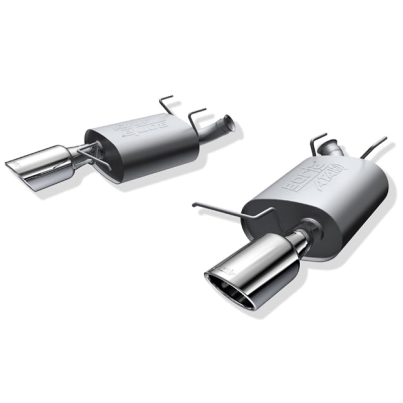 Borla 11-14 Ford Mustang 3.7L 6cyl Aggressive ATAK Exhaust (rear section only) 11792 - DSP PERFORMANCE MOTORSPORTS
