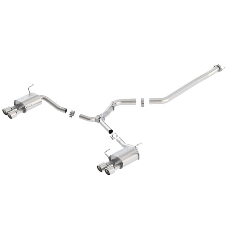 Borla 11-14 Subaru Impreza WRX/STI Sedan 4dr ATAK SS Catback Exhaust 140418 - DSP PERFORMANCE MOTORSPORTS