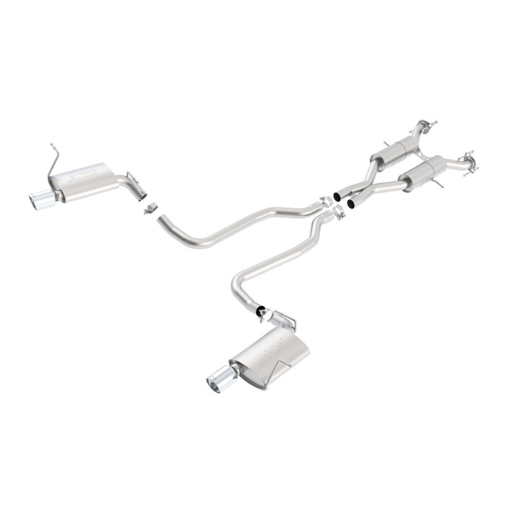 Borla 11-16 Jeep Grand Cherokee Limited/Laredo 5.7L 8cyl 4WD/RWD SS Catback Exhaust 140406 BORLA EXHAUST