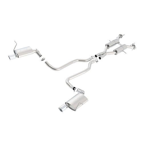 Borla 11-16 Jeep Grand Cherokee Limited/Laredo 5.7L 8cyl 4WD/RWD SS Catback Exhaust 140406 BORLA EXHAUST