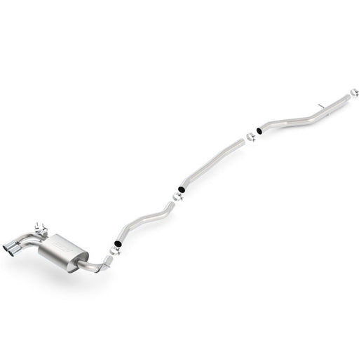 Borla 12-15 BMW 328i Sedan 2.0L AT/MT RWD Dual Left Rear Exit Catback Exhaust 140509 - DSP PERFORMANCE MOTORSPORTS