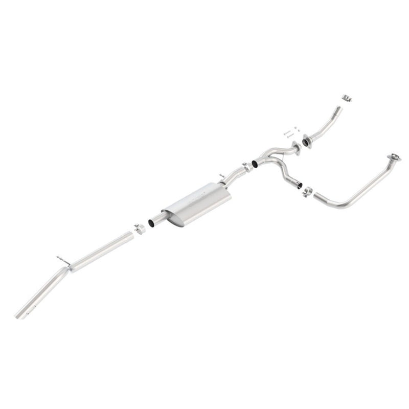 Borla 12-15 Jeep Wrangler 3.6L V6 Auto/Manual Trans Turndown Tip Dual Left Rear Exit Exhaust 140634 JEEP WRANGLER