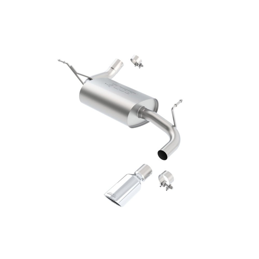 Borla 12-16 Jeep Wrangler 3.6L AT/MT 4WD Single Right Rear Exit Touring Exhaust (rear section only) 11818 JEEP WRANGLER