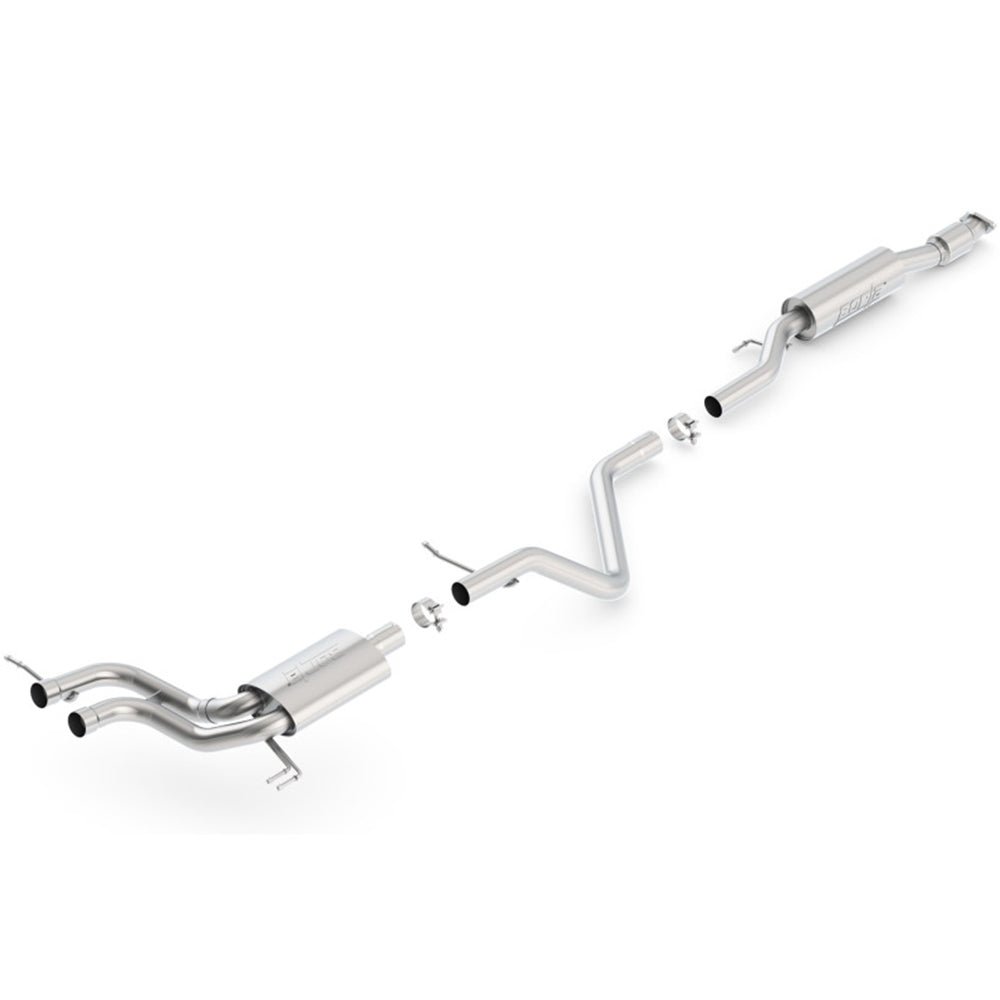 Borla 13-15 Hyundai Veloster Turbo 1.6L AT/MT FWD 2dr Dual Center Rear Exit Cat-Back Exhaust 140506 CAT-BACK