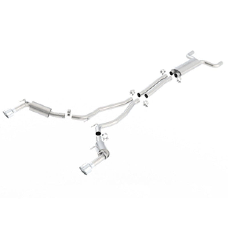 Borla 14-15 Chevy Camaro SS / ZL1 SS Single Catback Exhaust System w/ Single Rear Exit 1014036 - DSP PERFORMANCE MOTORSPORTS